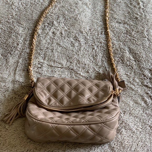 Handbags - Nude crossbody purse